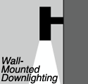 Wall-Mounted Downlighting